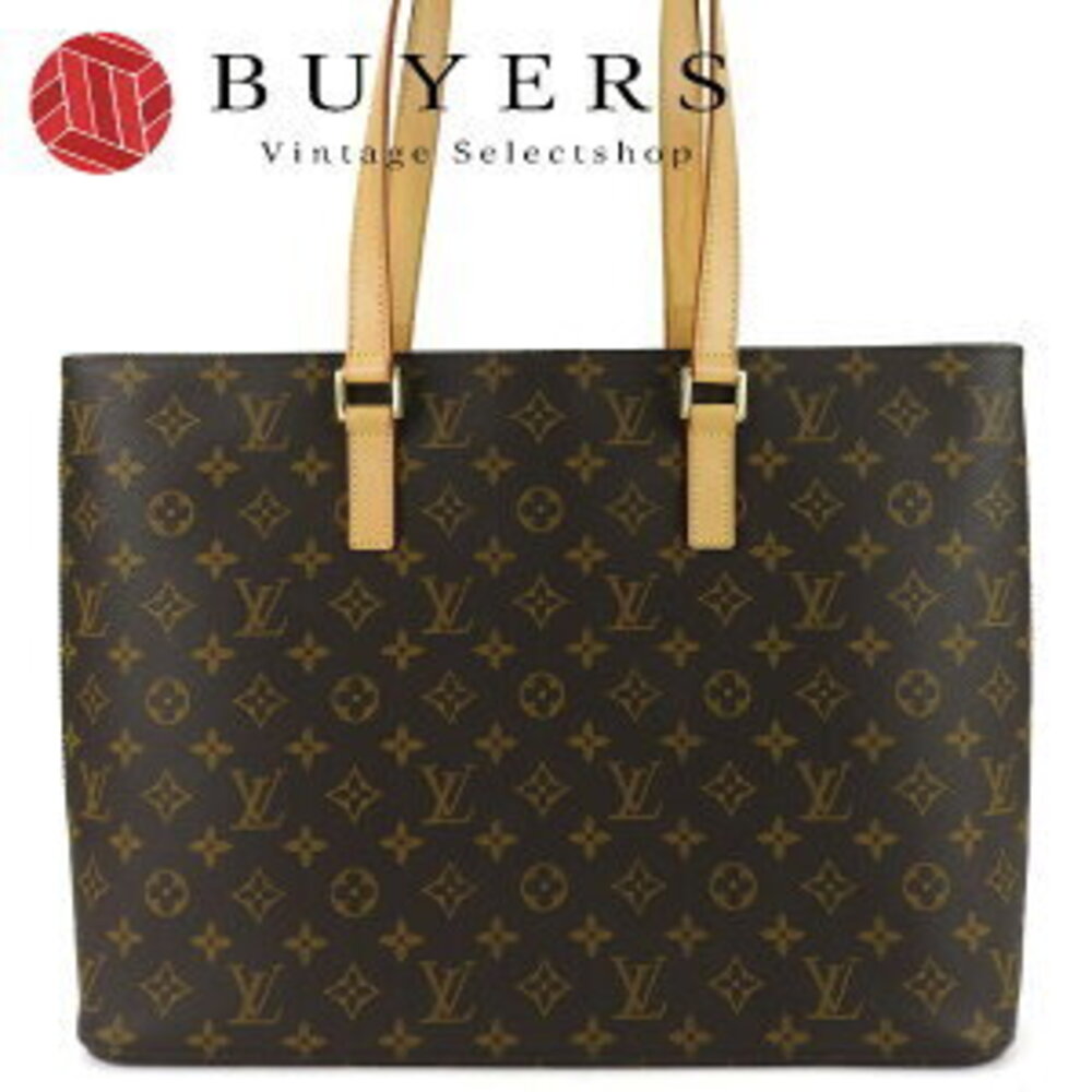 Louis Vuitton Tote Bag Luco Monogram Canvas Brown